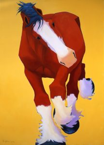 Clydesdale #22 by Katie Upton