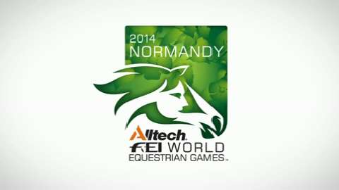 World Equestrian Games Logo 2014 Normandy