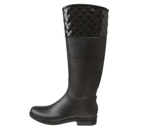 DAV Quilted English Rain Boots
