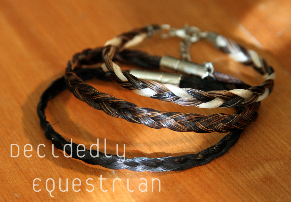 DE DIY: Horsehair Bracelets - Decidedly Equestrian