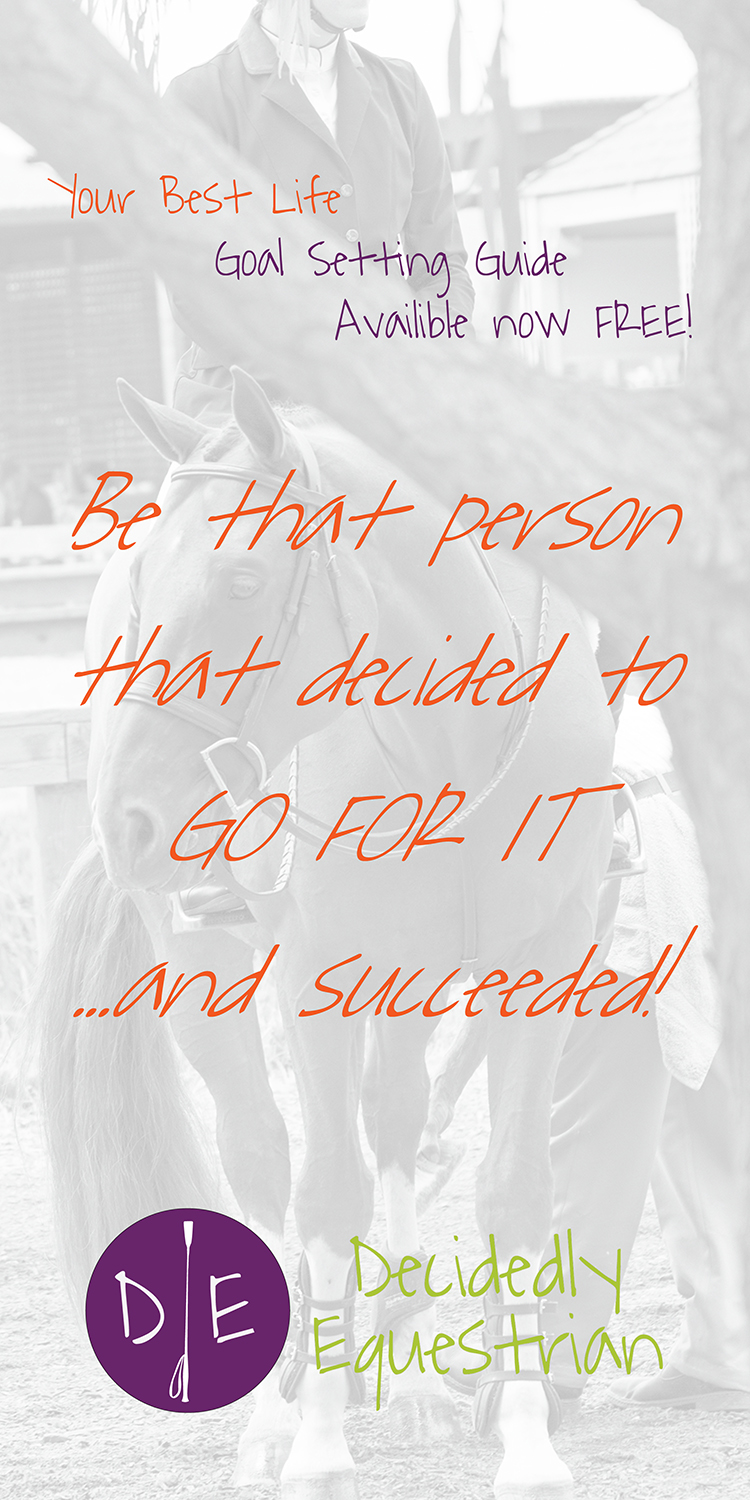 Your Best Life Goal Setting Guide from Decidedly Equestrian