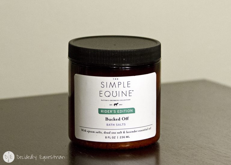 The Simple Equine Bucked Off Bath Salts Review