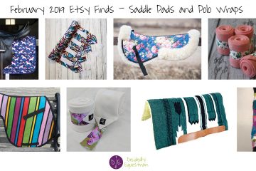 Etsy Saddle Pads and Polo Wraps Winter 2019