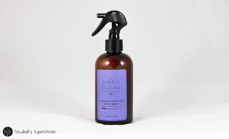 The Simple Equine Gleaming Show Day Shine Spray Review