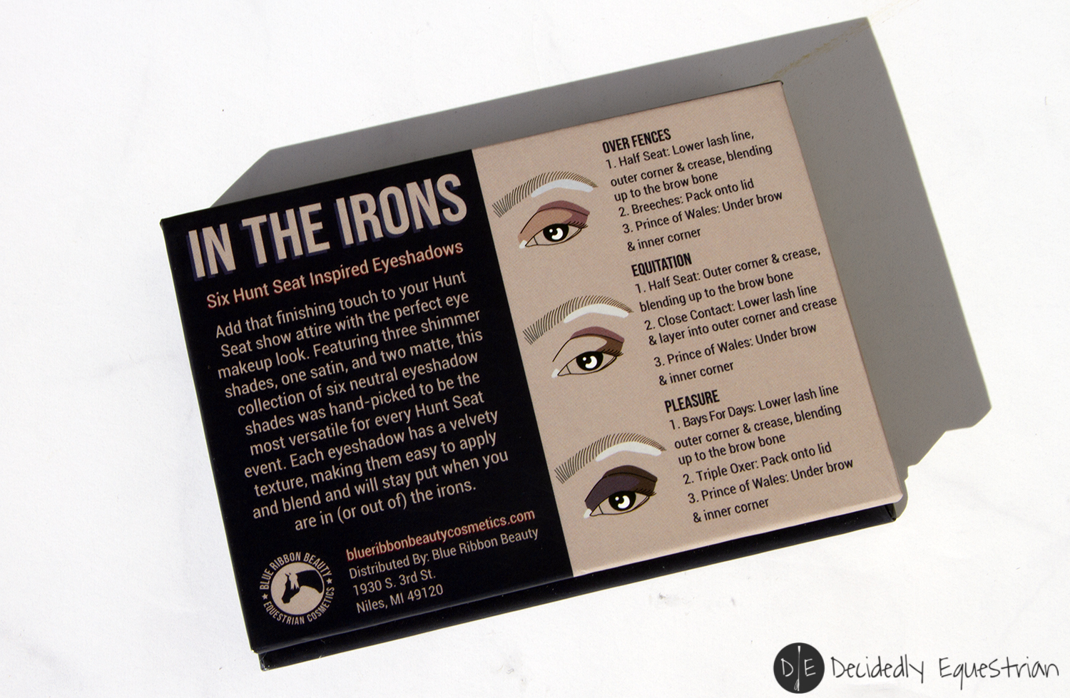 Blue Ribbon Beauty In The Irons Eyeshadow Palette Review