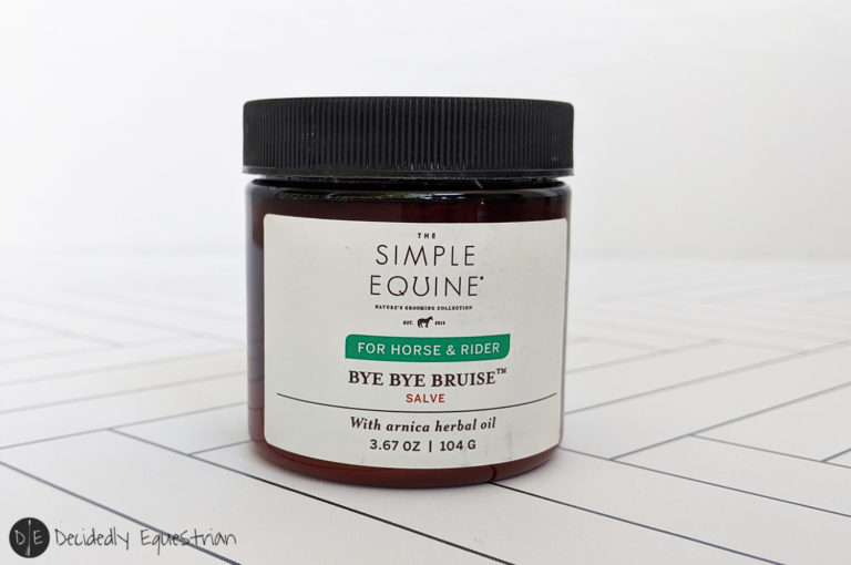 The Simple Equine Bye Bye Bruise Salve Review