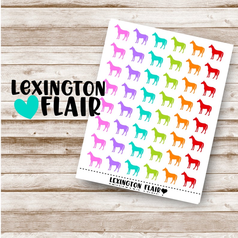 Equestrian Stickers for All!