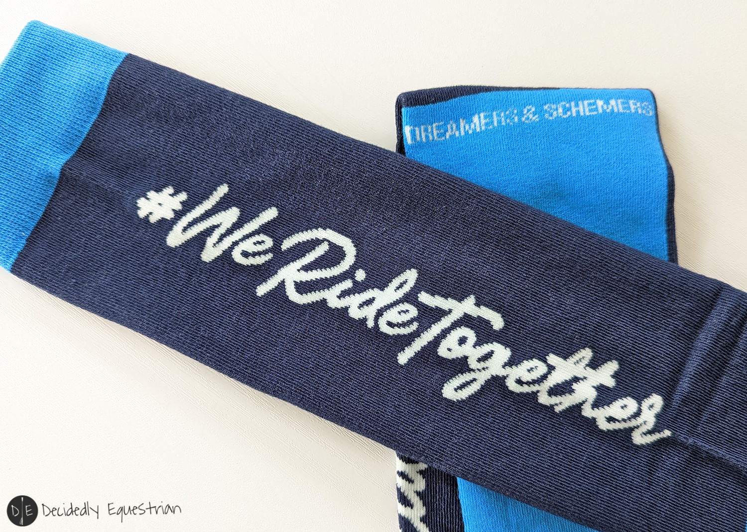 Dreamers & Schemers #weridetogether Knit Boot Socks
