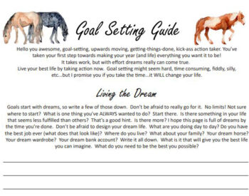 goal setting guide