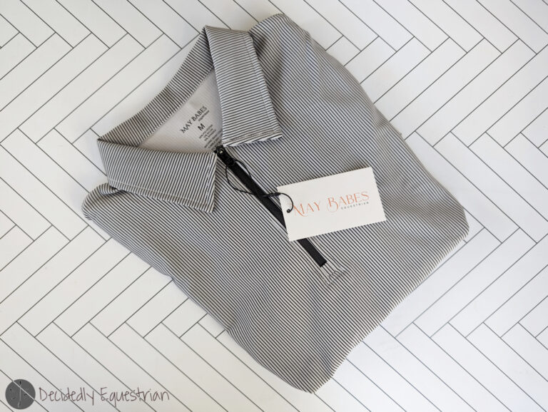 May Babes Charlie 1/4 Zip Collared Technical Blouse Review
